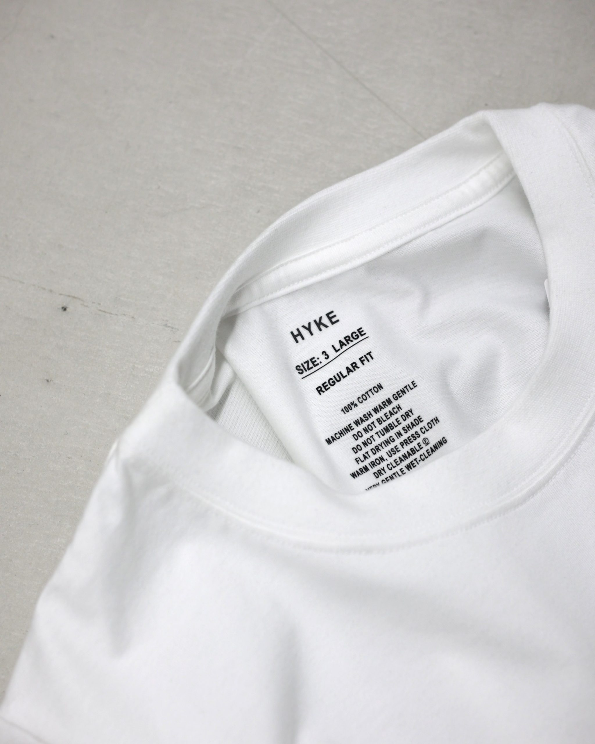 HYKE SHORT-SLV TEE まとめ