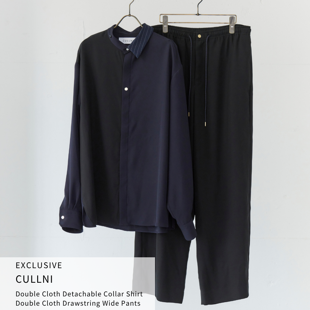 【9/26(土)発売】CULLNI(クルニ)×PARIGOT別注セットアップアイテムが登場！
