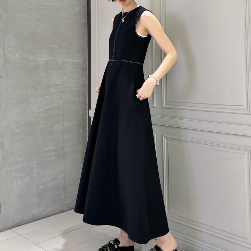 JAPAN DENIM(ジャパンデニム)】 NO SLEEVE STITCH ONEPIECE｜PARIGOT 