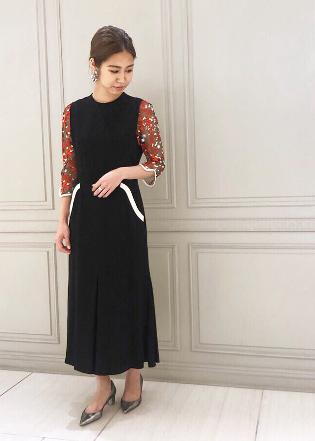 mame kurogouchi 2019AW ワンピース ドレス dress - ロングワンピース