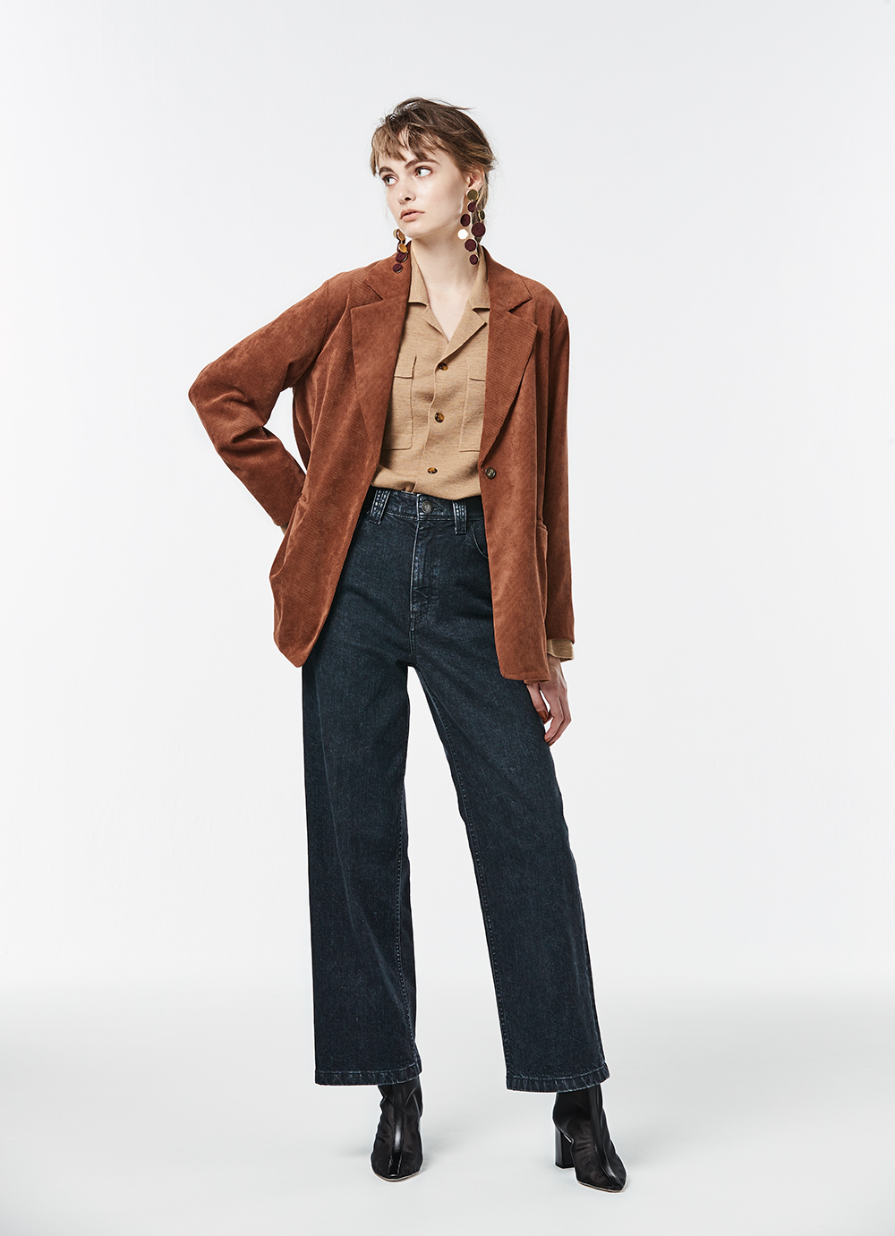 極美品 YANUK×PARIGOT コラボ パール付きデニムジャケット DENIM