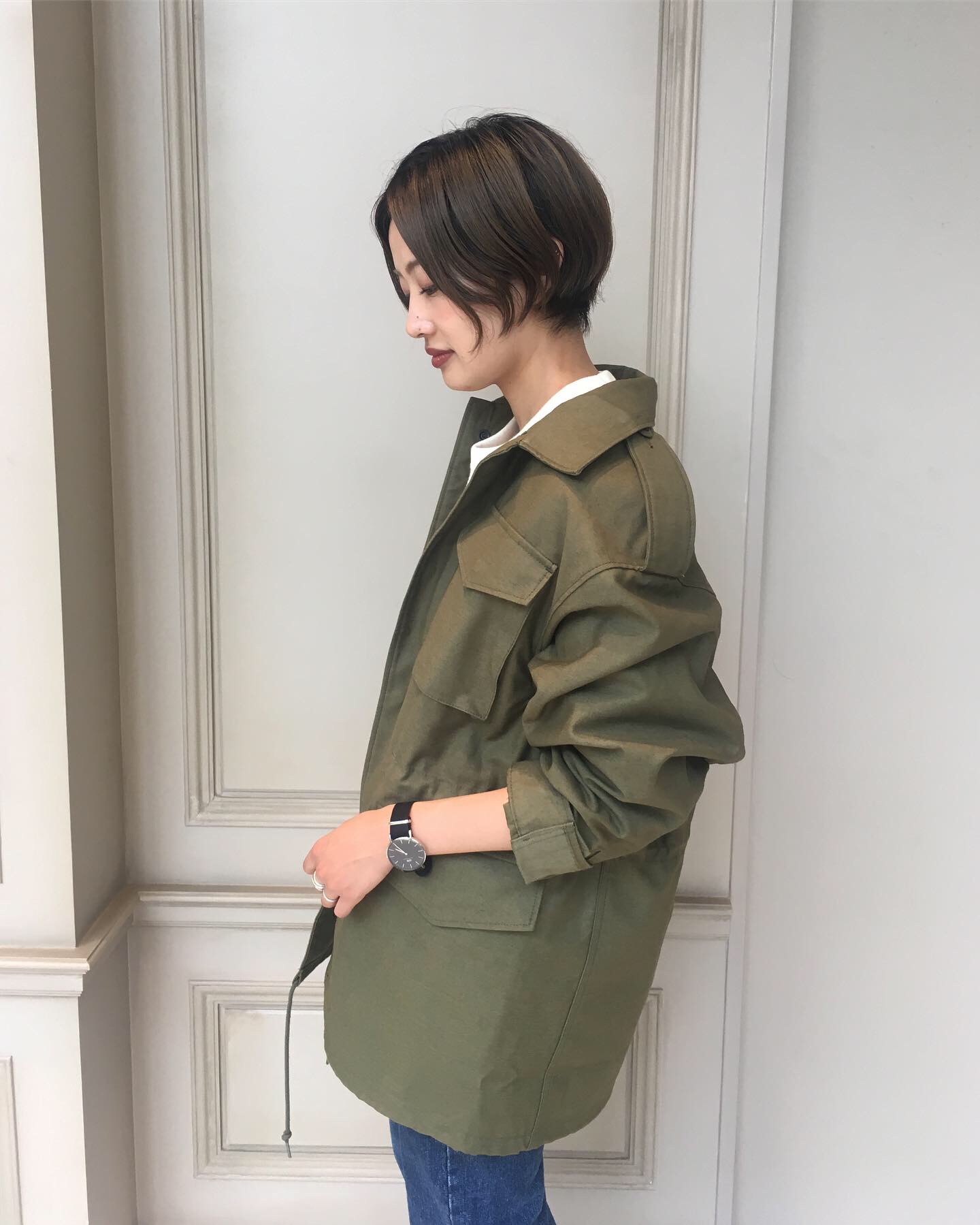 タグ付きHYKE定番M-51FIELD JACKET　サイズ１