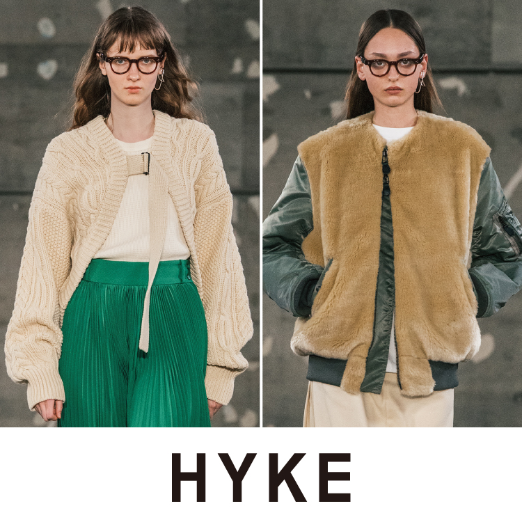 HYKE 2019FW COLLECTION｜特集｜PARIGOT ONLINE（パリゴオンライン）