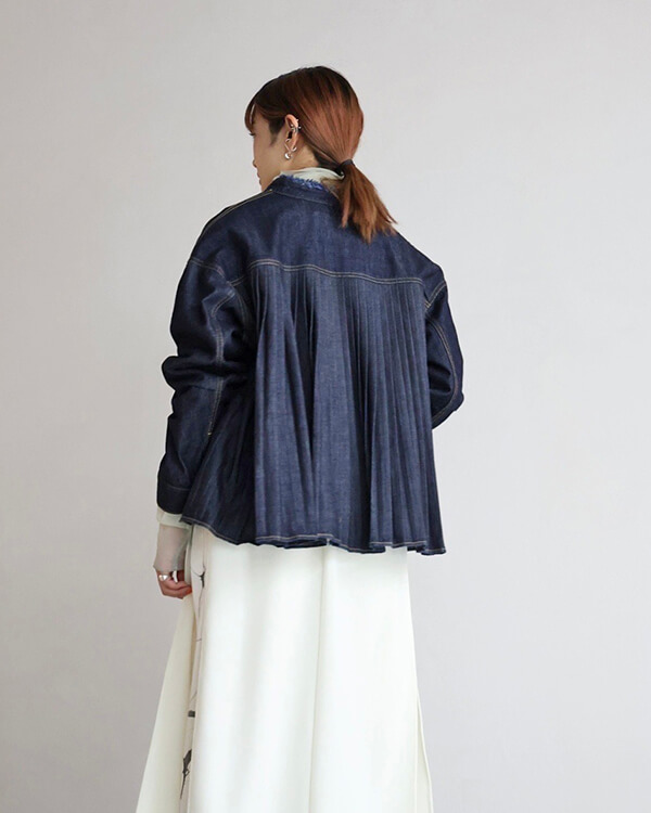 JAPAN DENIM(ジャパンデニム)の名作！EZUMi(エズミ)プリーツジャケット 