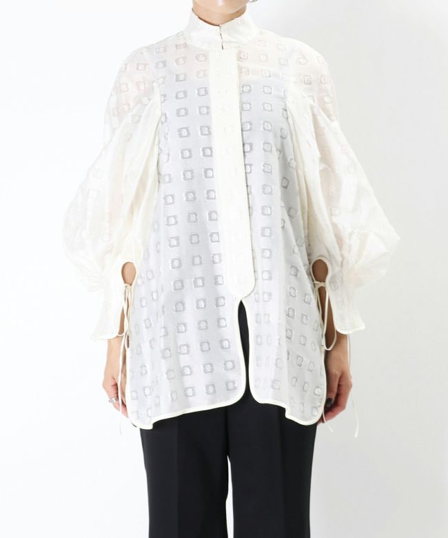 【新品タグつき】mame Froral Cut Jacquard Tops