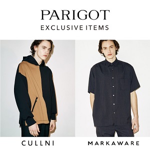 EXCLUSIVE パリゴだけの別注アイテム!!