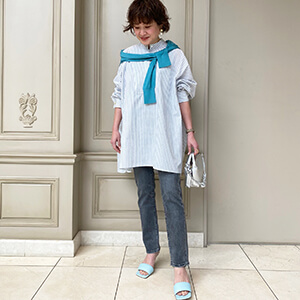 【ブログリレー】第1回「”デニム”を着るならこんなふうに」#骨格ストレート#スプリング