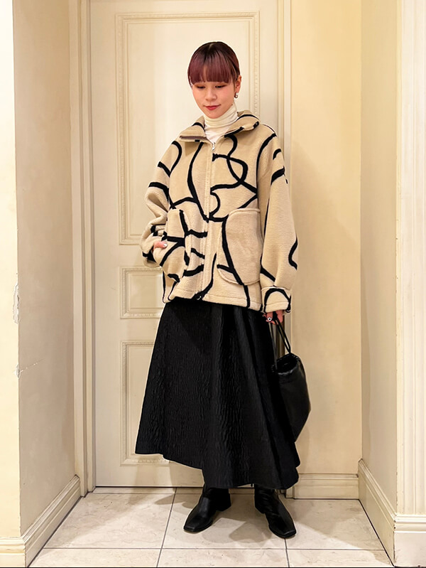 アメリ ベロアスカート 