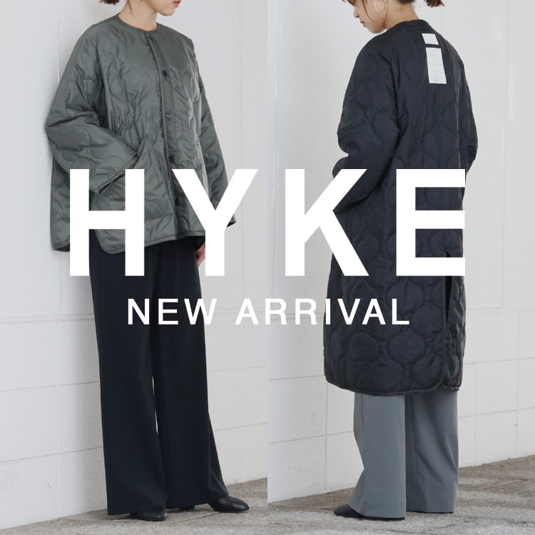 HYKE QUILTED BIG LINER JACKET | www.innoveering.net