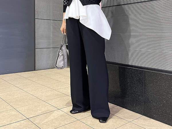 HYKE(ハイク)の定番アイテム！パンツの魅力を語ります！身長別にサイズ選び 