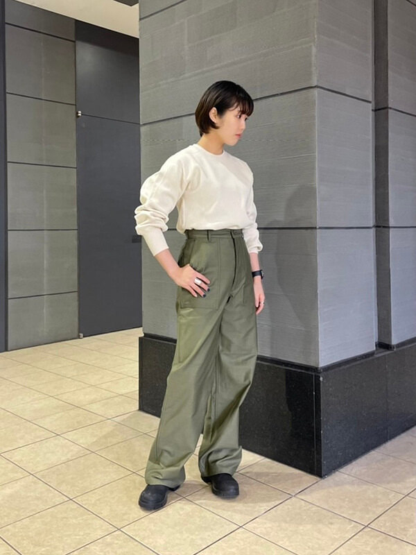 HYKE(ハイク)の定番アイテム！パンツの魅力を語ります！身長別にサイズ選び 