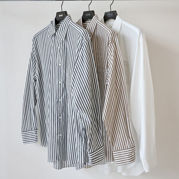 MARKAWARE(マーカウェア) 23SS セットアップ、シャツ新作紹介 