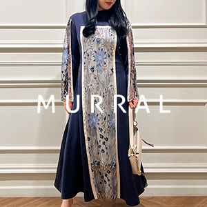 MURRAL(ミューラル)】 Framed flower dress｜PARIGOT ONLINE（パリゴ