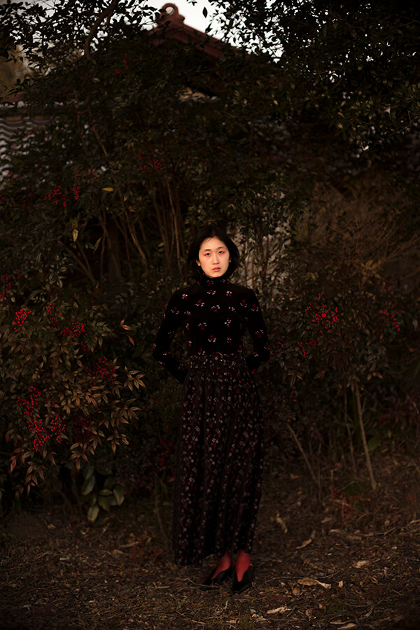 20SS Flower Printed Dress ロング ワンピース MM20PS-DR701 白（2023 