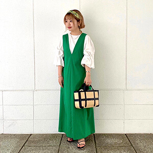 見たら！着たら！思わず欲しくなる！タックワンピースのご紹介