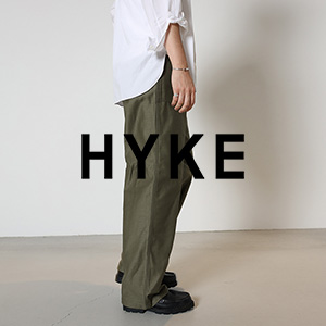 HYKE(ハイク)よりメンズサイズのパンツが入荷。