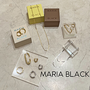 MARIA BLACK(マリアブラック)】 Oval Earring GOLD(片耳用)｜PARIGOT