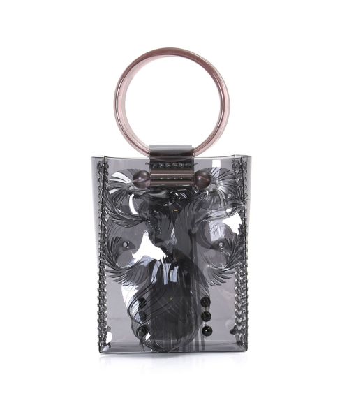 Transparent Sculptural Mini Handbag