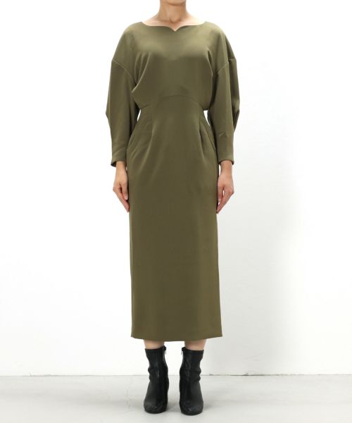 Boat Neck Dress