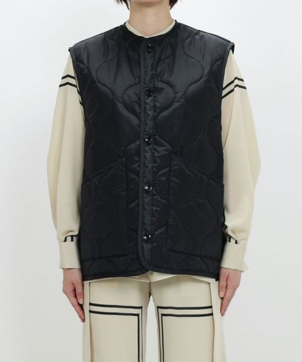 hyke RIBBED VEST  2022aw 未使用品