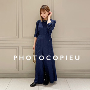 photocopieu フォトコピュー work long dress lpkmss.com