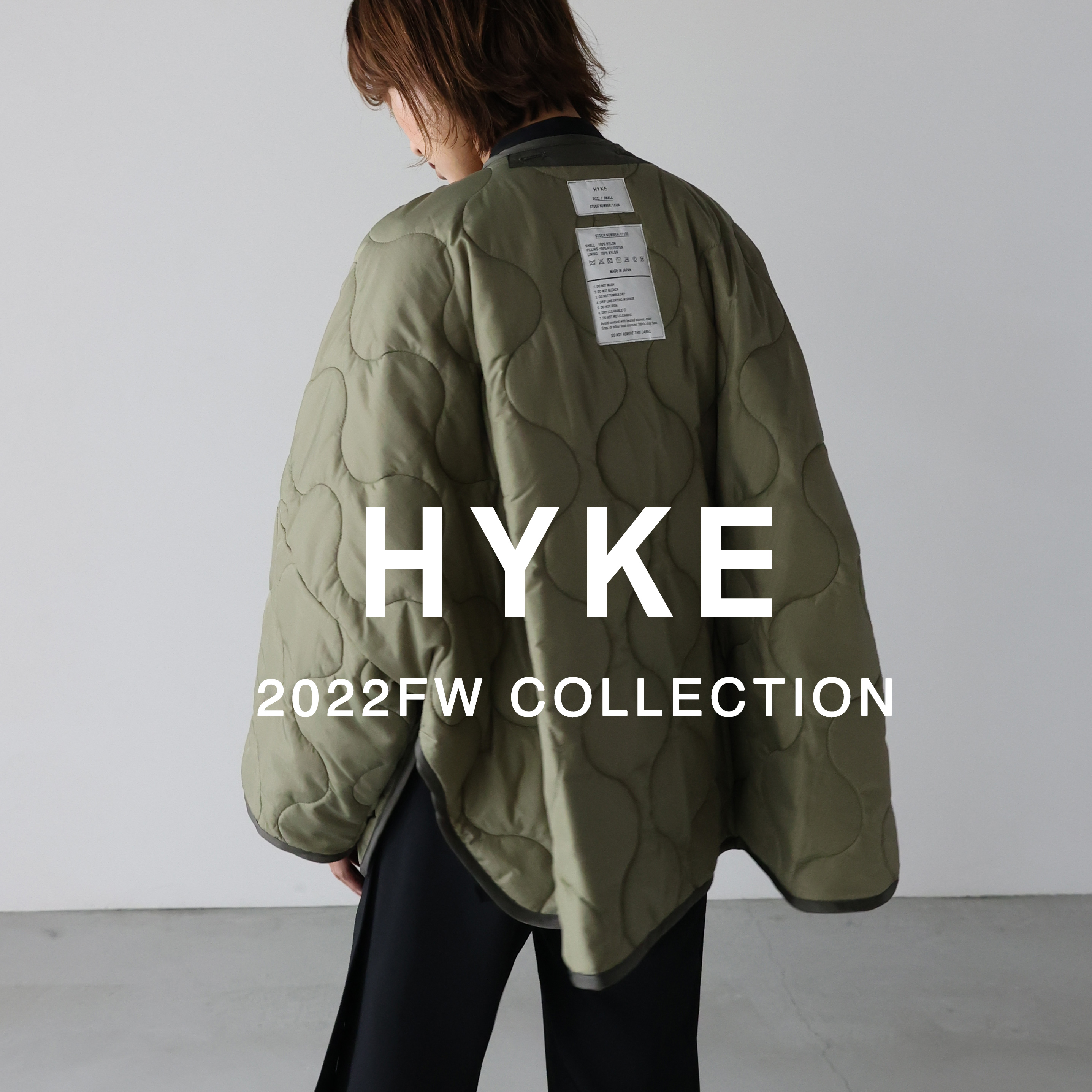 HYKE / ショップコート / 2022FW