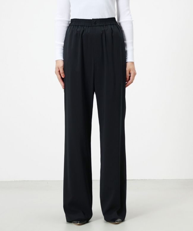 STRETCH WIDE LEG PANTS