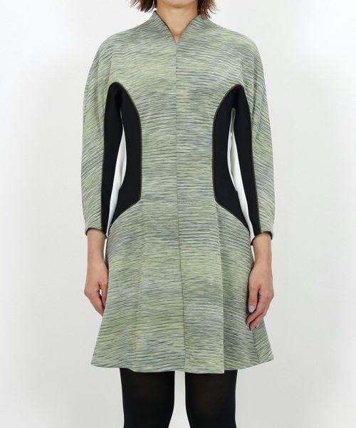 Ikat Gradation Jersey Mini Dress