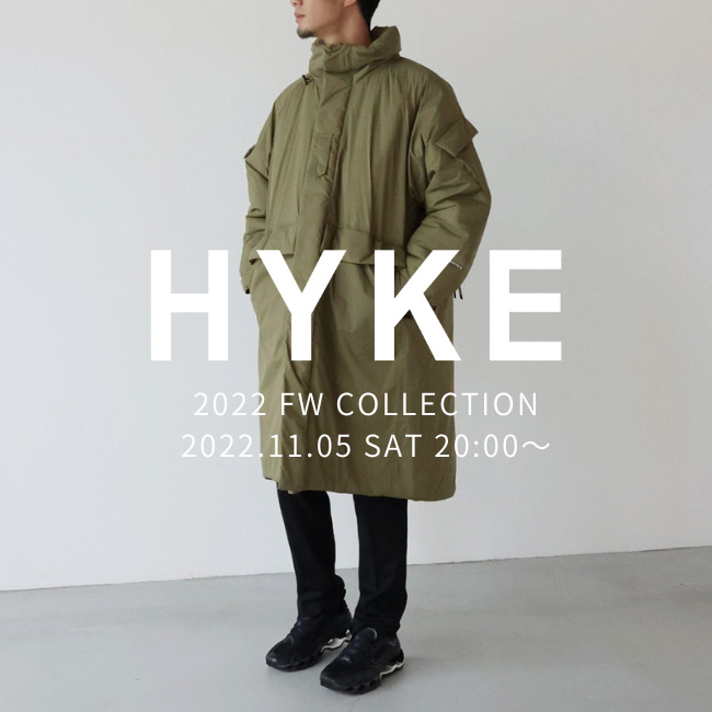 HYKE / ショップコート / 2022FW