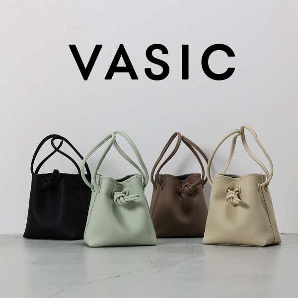 人気の絶えないNY発バッグブランド”VASIC(ヴァジック)” パリゴ銀座店にも勢揃いしています！