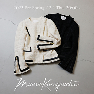 Mame Kurogouchi(マメ クロゴウチ) 2023 Pre Spring Collection