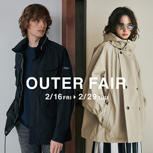 【MEN&WOMEN】OUTER FAIR
