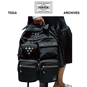 【2024年3月22日(金)販売開始！】TOGA(トーガ) × PORTER(ポーター)のコラボレーションバッグ第6弾！