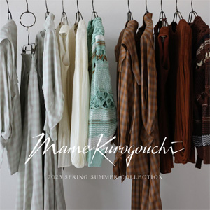 【3月30日(木)20：00～パリゴオンラインにて販売開始！】Mame Kurogouchi(マメ クロゴウチ) Spring Summer Collection “Bamboo Groove”