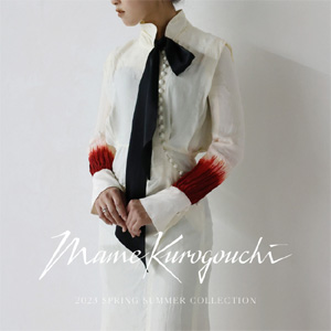 【4月7日(金)20：00～パリゴオンラインにて販売開始！】Mame Kurogouchi(マメ クロゴウチ) Spring Summer Collection “Bamboo Groove”