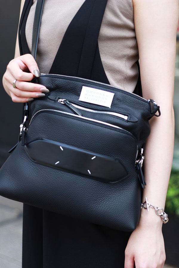 メゾン マルジェラ 5AC バッグ スムーズレザー ショルダー バッグ  