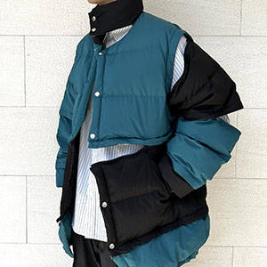 yoke 短かっ リバーシブルキルティングパンツ ヨーク