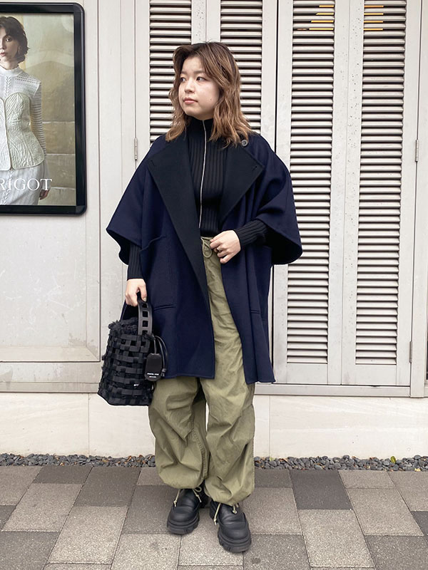 スタッフ愛用者多数！HYKE(ハイク)TYPE M-51-SHELL PANTSの着回し  