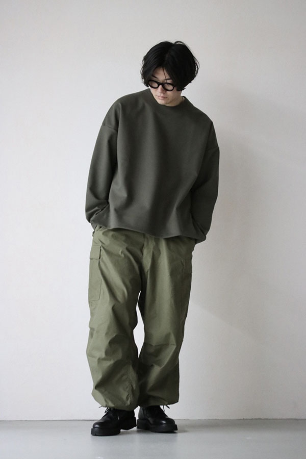 スタッフ愛用者多数！HYKE(ハイク)TYPE M-51-SHELL PANTSの着回し  