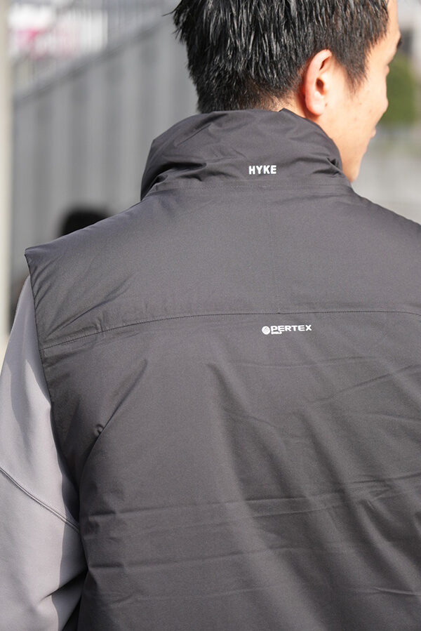 HYKE(ハイク)】 PERTEX PUFF VEST｜PARIGOT ONLINE（パリゴオンライン 