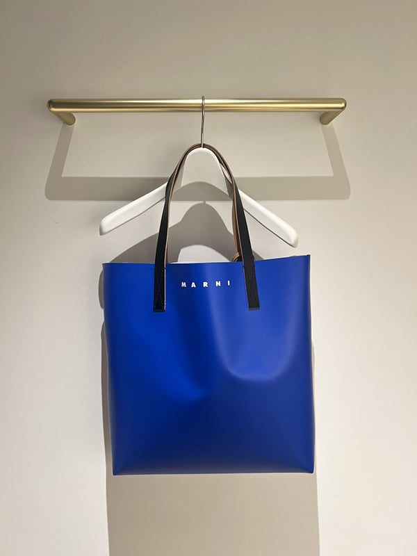 マルニ MARNI レザー バイカラー トート バッグ ショルダー バッグ 鞄 