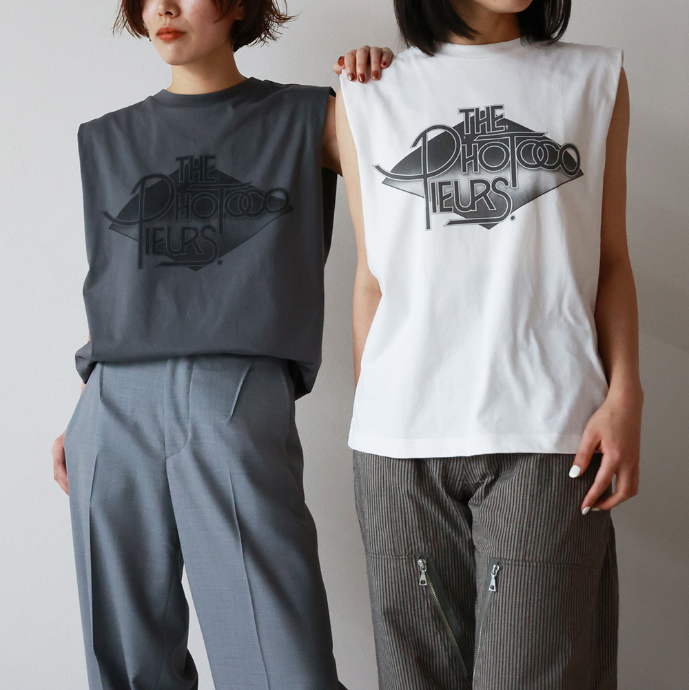 PHOTOCOPIEU◆フォトコピュー/ベスト/36/コットン/ベージュ/ストライプ/241ALE