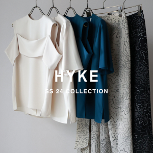 HYKE(ハイク)】 WHITE STITCH STRAPLESS TOP｜PARIGOT ONLINE（パリゴ 
