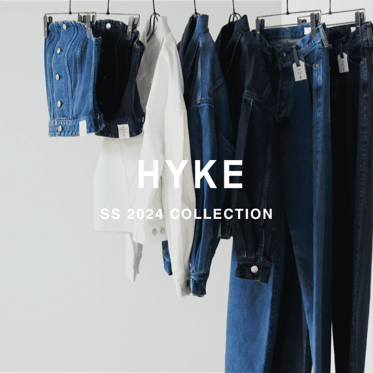 5月1(水) 20:00～パリゴオンラインにて販売開始！】HYKE(ハイク) SS 