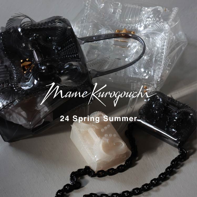 【4月17日(水)20：00～パリゴオンラインにて販売開始！】Mame Kurogouchi(マメ クロゴウチ) Spring Summer Collection “Fragments”