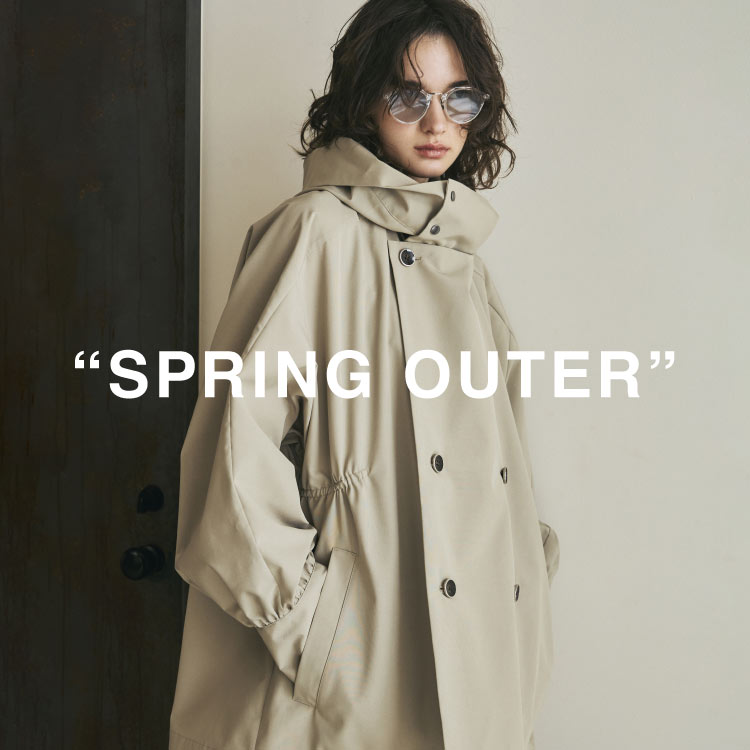 【返品無料キャンペーン】2024 SPRING OUTER