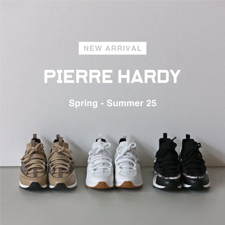 【NEW ARRIVAL】PIERRE HARDY(ピエールアルディ)