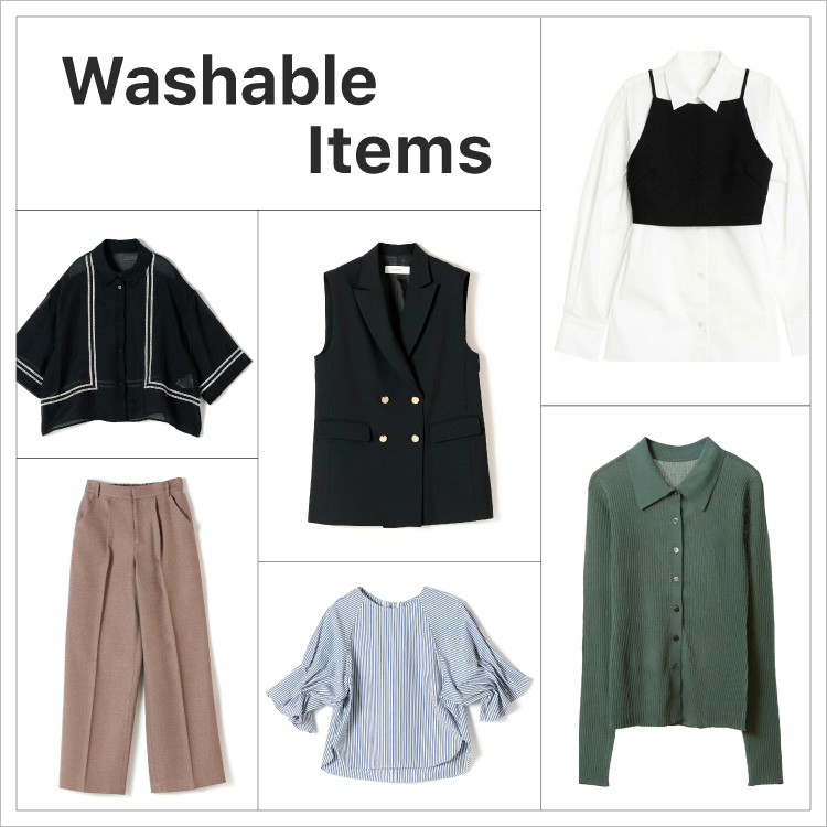 PICK UP ITEMS – Washable Items –