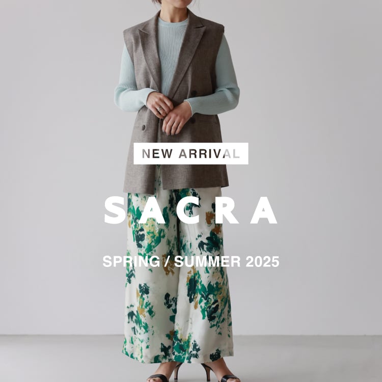 【NEW ARRIVAL】SACRA(サクラ)