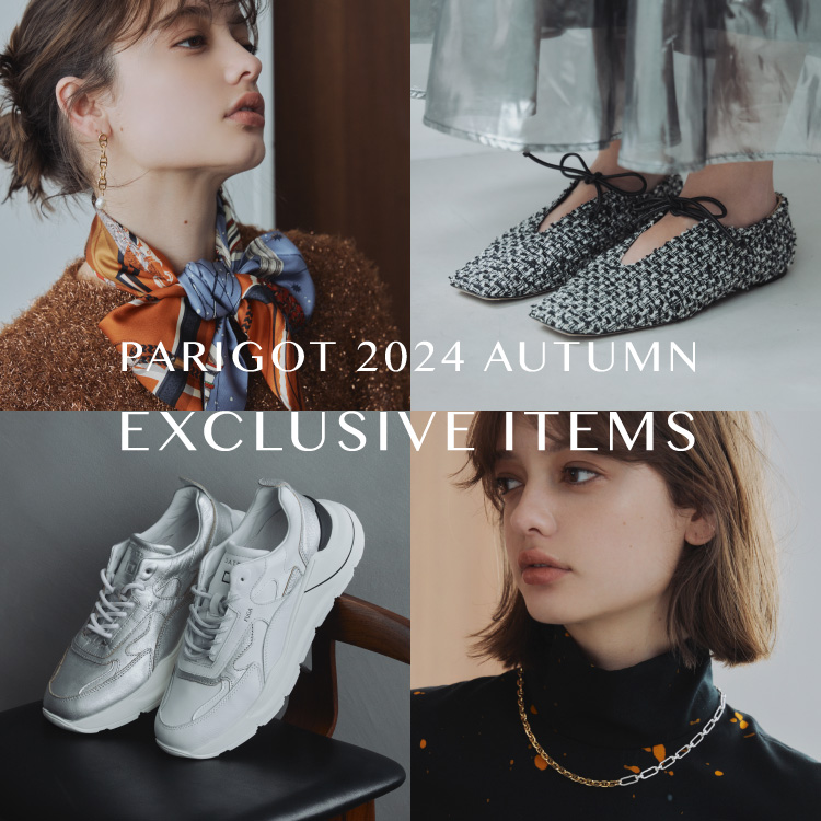 PARIGOT 2024 AUTUMN  EXCLUSIVE ITEMS for WOMEN